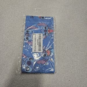 Stitch Eyeglasses Pouch Squeeze Top Sunglasses Case Soft PU Leather Eye